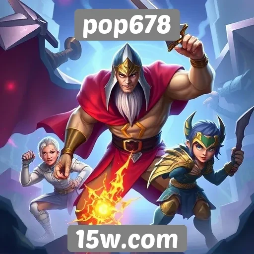 Pop678 apresenta novos jogos de estratégia para os usuários